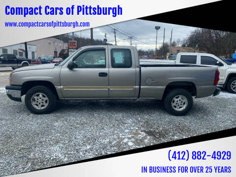 2003 Chevrolet Silverado 1500 for sale at Compact Cars of Pittsburgh in Pittsburgh PA