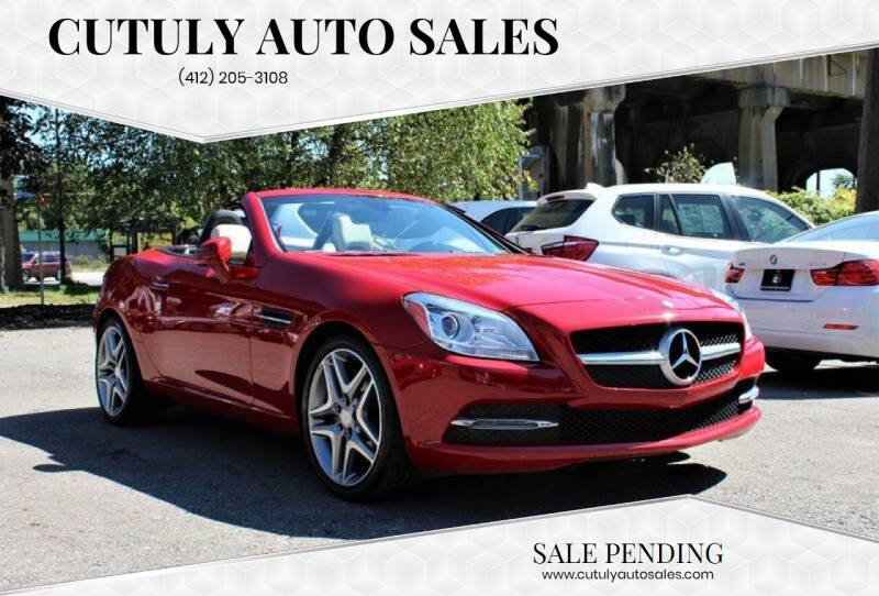 2014 Mercedes-Benz SLK for sale at Cutuly Auto Sales in Pittsburgh PA
