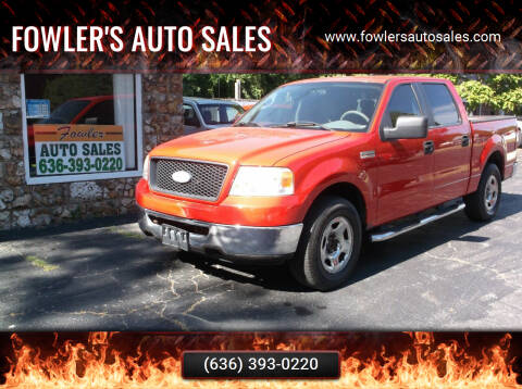 2006 Ford F-150 for sale at Fowler's Auto Sales in Pacific MO
