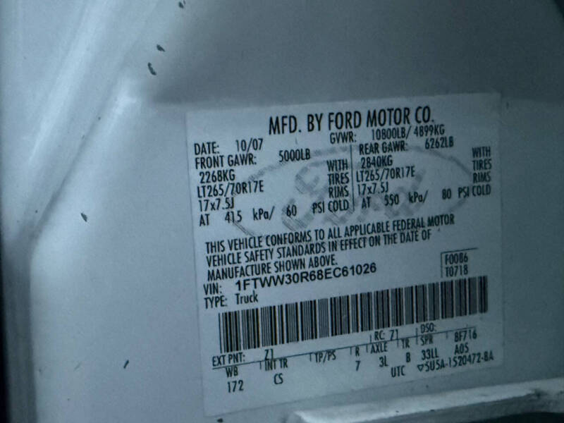 2008 Ford F-350 Super Duty XL