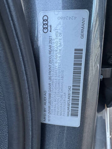 2018 Audi S6 4.0T quattro Prestige