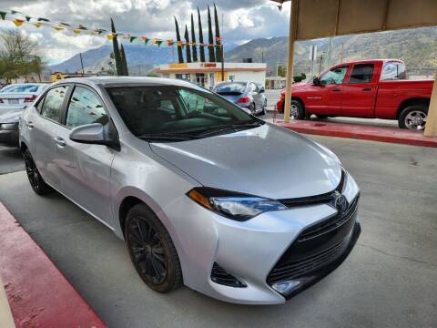 2018 Toyota Corolla for sale at E and M Auto Sales in Bloomington CA