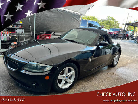 2005 BMW Z4 for sale at CHECK AUTO, INC. in Tampa FL