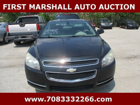 2009 Chevrolet Malibu for sale at First Marshall Auto Auction in Harvey IL
