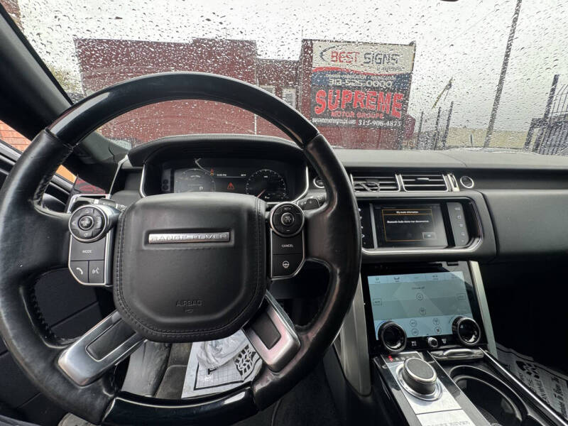 2016 Land Rover Range Rover Supercharged