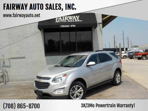 2017 Chevrolet Equinox for sale at FAIRWAY AUTO SALES, INC. in Melrose Park IL