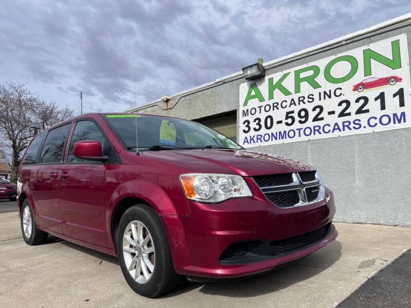 2014 Dodge Grand Caravan for sale at Akron Motorcars Inc. in Akron OH