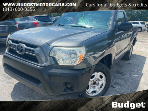2013 Toyota Tacoma for sale at Budget Motorcars in Tampa FL