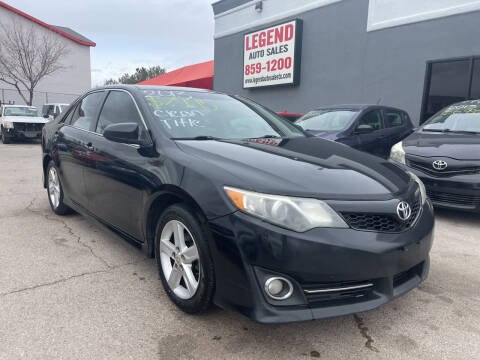 2013 Toyota Camry for sale at Legend Auto Sales in El Paso TX