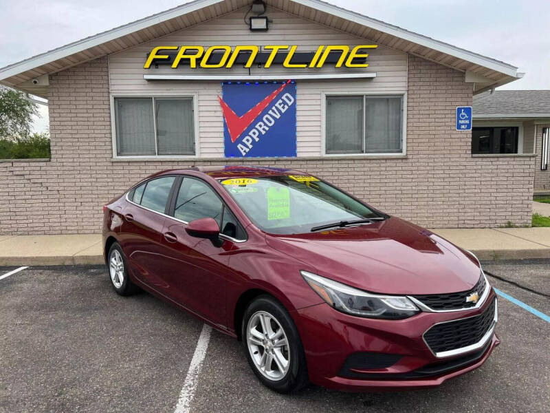 2016 Chevrolet Cruze for sale at Frontline Automotive Services in Carleton MI