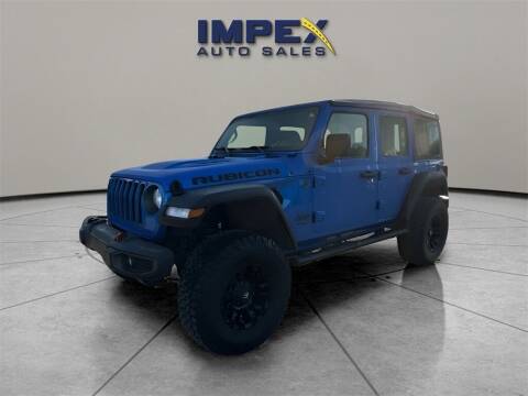 2021 Jeep Wrangler Unlimited for sale at Impex Auto Sales in Greensboro NC