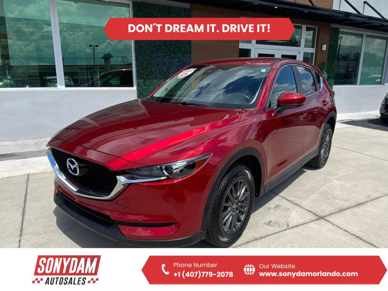 2017 Mazda CX-5 for sale at Sonydam Auto Sales Orlando in Orlando, FL