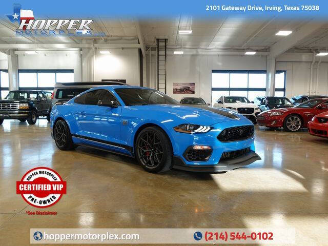 2022 Ford Mustang for sale at HOPPER MOTORPLEX in Irving TX