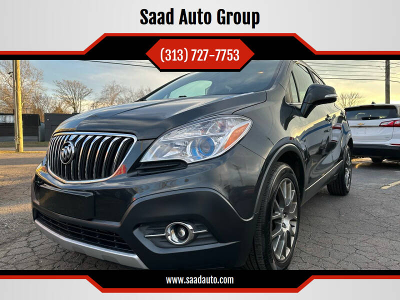 2016 Buick Encore for sale at Saad Auto Group in Dearborn Heights MI