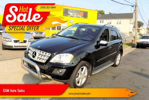 2010 Mercedes-Benz M-Class for sale at GSM Auto Sales in Linden NJ