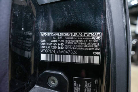 2006 Mercedes-Benz CL-Class CL 55 AMG