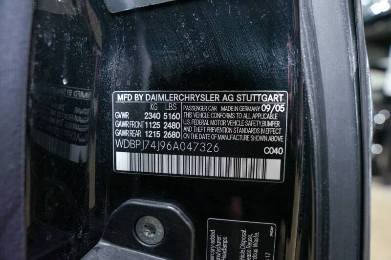 2006 Mercedes-Benz CL-Class CL 55 AMG