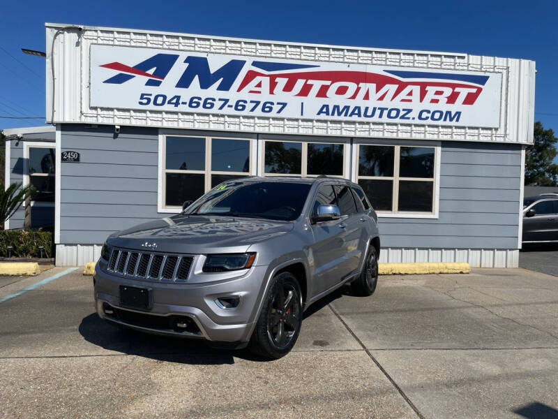 Used 2014 Jeep Grand Cherokee Overland with VIN 1C4RJECG8EC228246 for sale in Kenner, LA