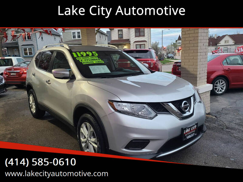 2014 Nissan Rogue for sale at Lake City Automotive in Milwaukee WI