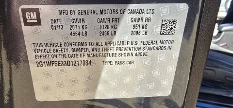 2013 Chevrolet Impala LS Fleet