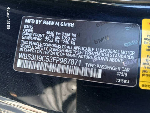 2015 BMW M4