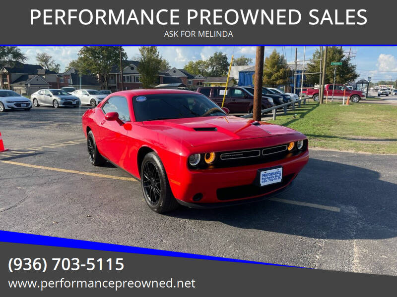 2015 Dodge Challenger for sale at PERFORMANCE PREOWNED SALES in Conroe TX