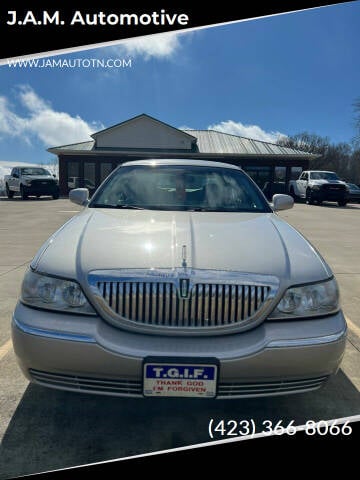 2003 Lincoln Town Car for sale at J.A.M. Automotive in Surgoinsville TN