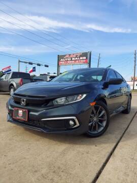 2020 Honda Civic for sale at AMT AUTO SALES LLC in Houston TX