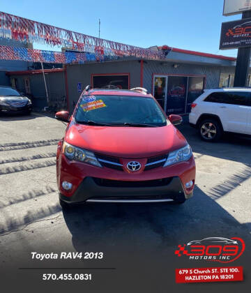 2013 Toyota RAV4 for sale at 309 MOTORS INC in Hazleton PA