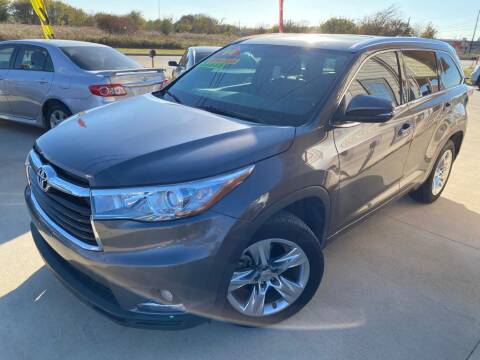 2014 Toyota Highlander for sale at Raj Motors Sales in Greenville TX
