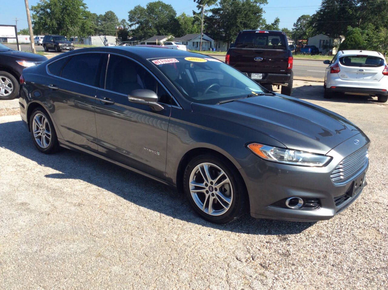 2015 Ford Fusion Hybrid for sale at SPRINGTIME MOTORS in Huntsville, TX