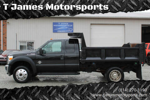2015 Ford F-550 Super Duty for sale at T James Motorsports in Gibsonia PA