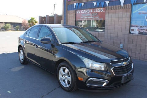2015 Chevrolet Cruze for sale at NV Cars 4 Less, Inc. in Las Vegas NV