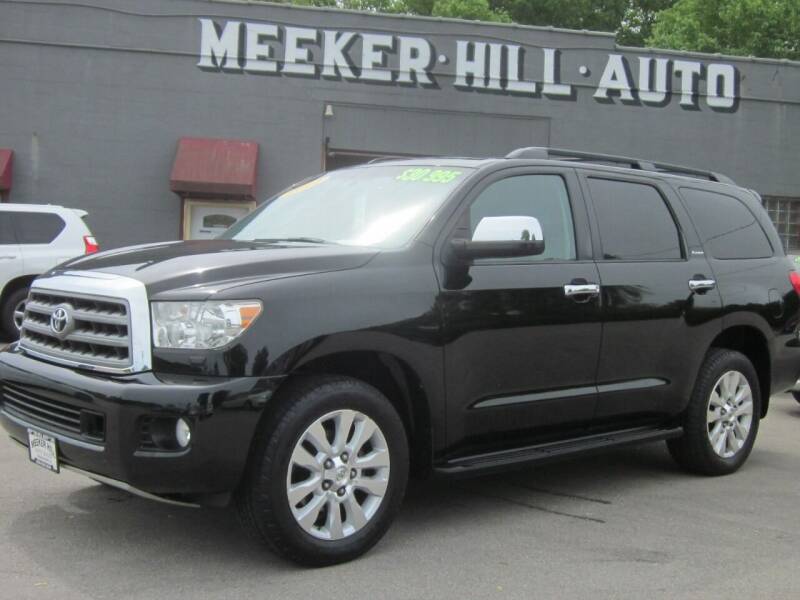 2014 Toyota Sequoia for sale at Meeker Hill Auto Sales in Germantown WI