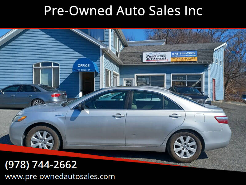 2009 Toyota Camry Hybrid for sale at Pre-Owned Auto Sales Inc in Salem MA