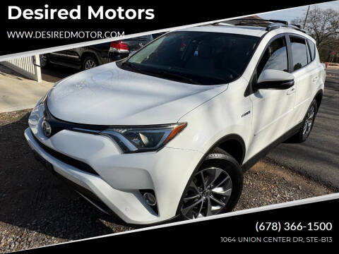 2017 Toyota RAV4 Hybrid for sale at Desired Motors in Alpharetta GA