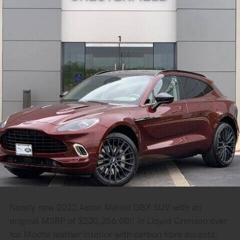 2022 Aston Martin DBX for sale at Team One Motorcars, LLC in Marietta GA