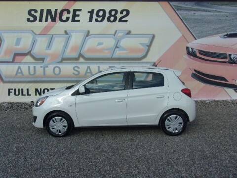2019 Mitsubishi Mirage for sale at Pyles Auto Sales in Kittanning PA