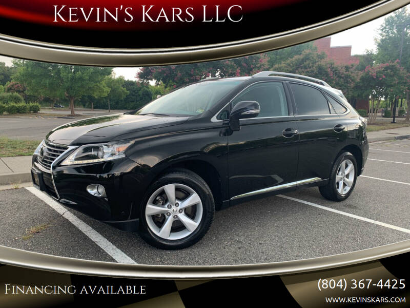 2013 Lexus RX 350 for sale at Kevin's Kars LLC in Richmond VA