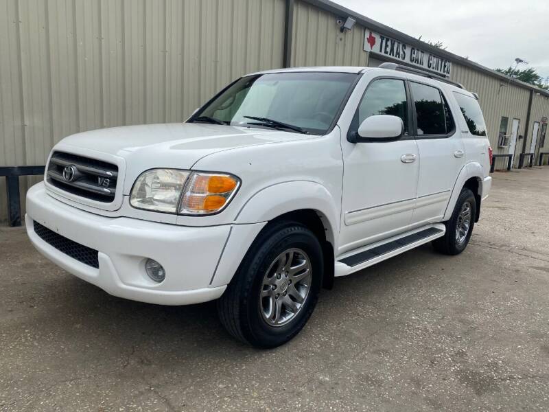 2004 Toyota Sequoia for sale at Texas Car Center in Dallas TX