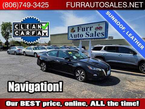 2020 Nissan Altima for sale at FURR AUTO SALES in Lubbock TX