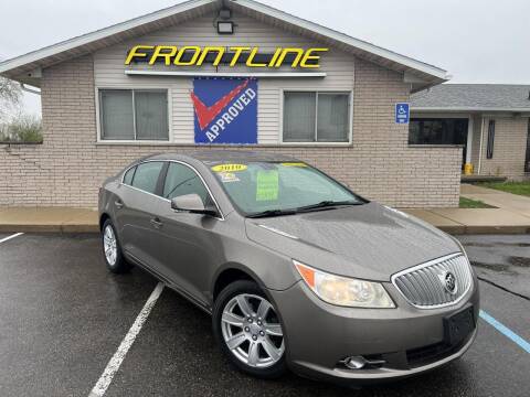 2010 Buick LaCrosse for sale at Frontline Automotive Services in Carleton MI