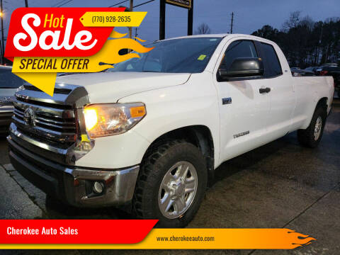 2017 Toyota Tundra for sale at Cherokee Auto Sales in Acworth GA