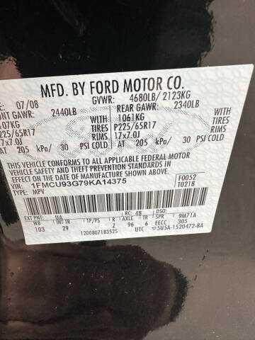 2009 Ford Escape XLT