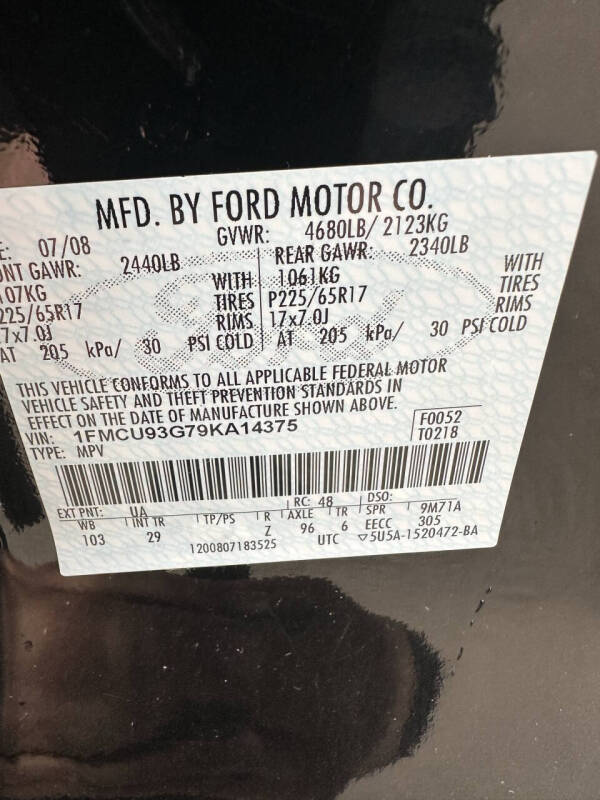 2009 Ford Escape XLT