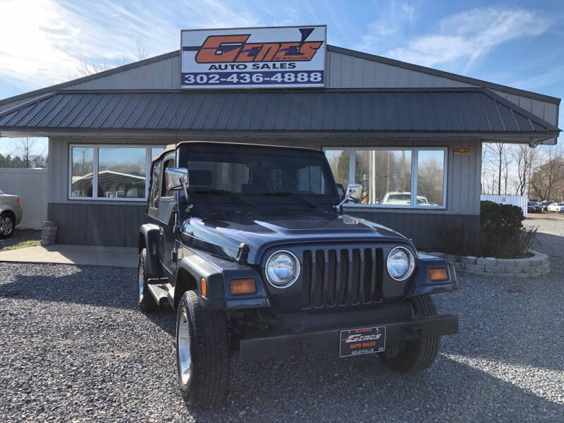 1997 Jeep Wrangler for sale at GENE'S AUTO SALES in Selbyville DE