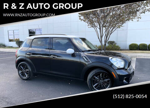 2013 MINI Countryman for sale at R & Z AUTO GROUP in Austin TX