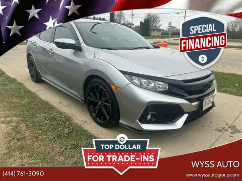 2017 Honda Civic for sale at Wyss Auto in Oak Creek WI