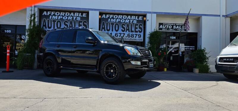 2004 Lexus GX 470 for sale at Affordable Imports Auto Sales in Murrieta CA