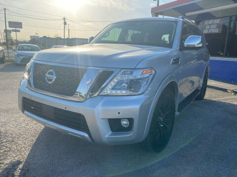 2019 Nissan Armada for sale at Cow Boys Auto Sales LLC in Garland TX